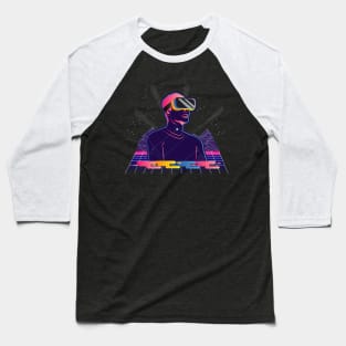 Vaporwave aesthetic Shirt 80s retro style vr gift Baseball T-Shirt